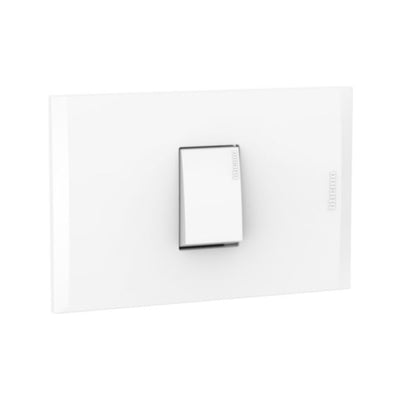 INTERRUPTOR DE 3 VÍAS SIMPLE 10AX 250 V BLANCO AH2101EB - BTICINO