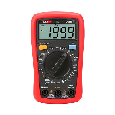 MULTIMETRO DIGITAL PALM SIZE CON NCV UT33D+ - UNI-T