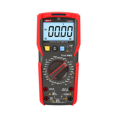 MULTIMETRO DIGITAL TRUE RMS 1000V 20A UT89XD - UNI-T