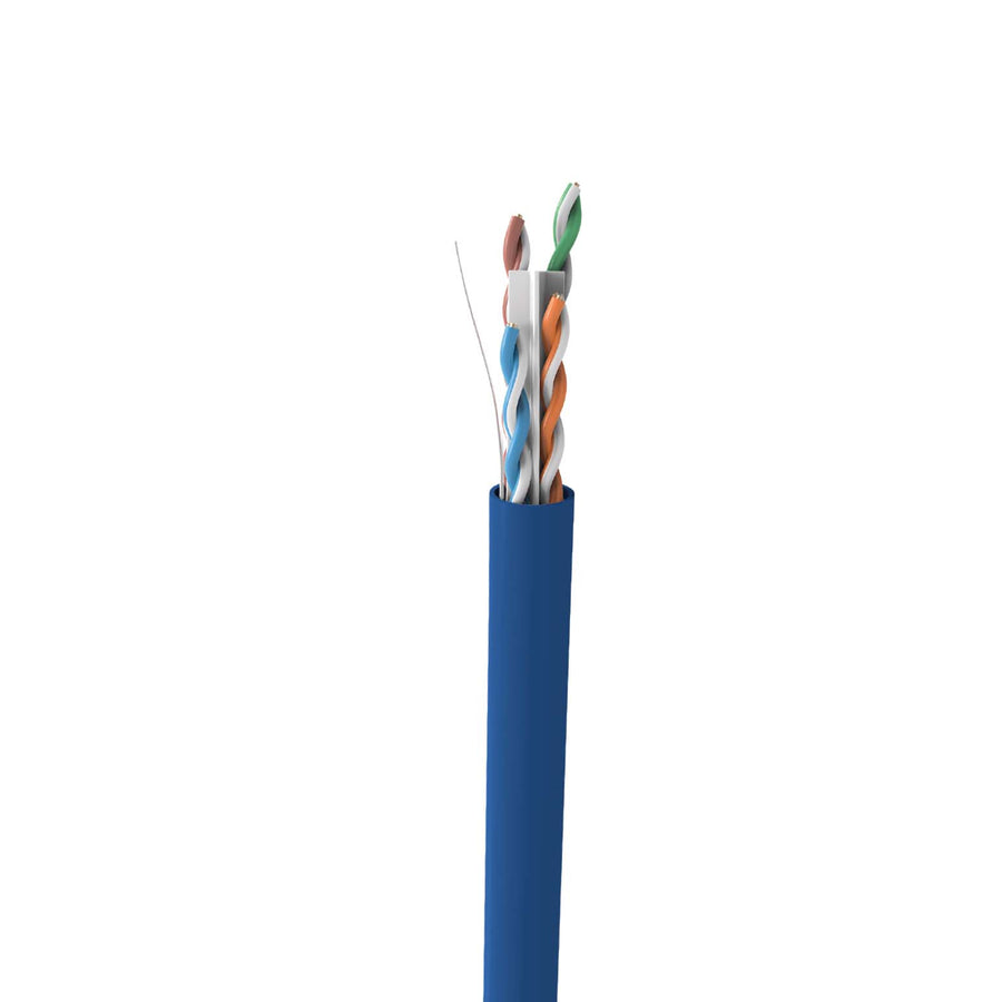 Cable U/UTP Cat 6 LSZH-3 azul 24 AWG Satra