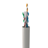 Cable U/UTP Cat 6 LSZH gris 24 AWG Satra