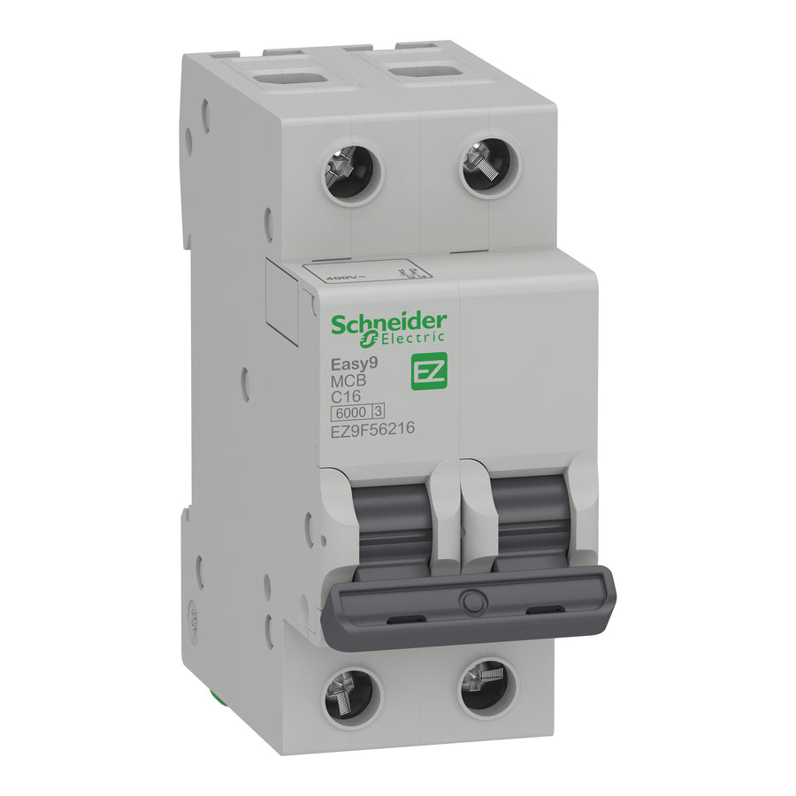 Llave térmica Schneider Easy9 2P 16 A EZ9F56216
