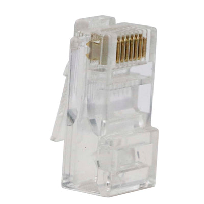 CONECTOR PLUG RJ45 CAT 6 CAJA X 100 UND 1102040001 - SATRA